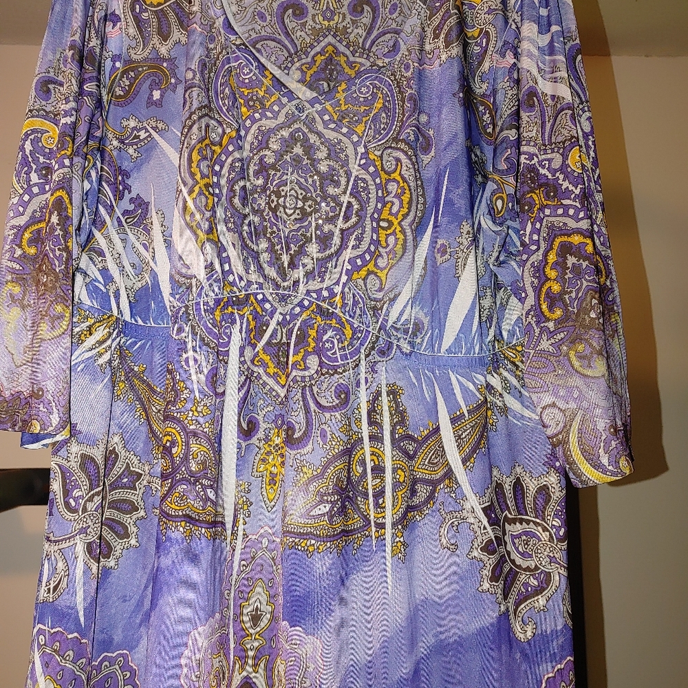 Paisley High Waist Blouse